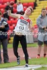 Mens under-17s shot putt, North Eastern Track and Field Champs, Gateshead Stadium. Photo: David T. Hewitson/Sports for All Pics